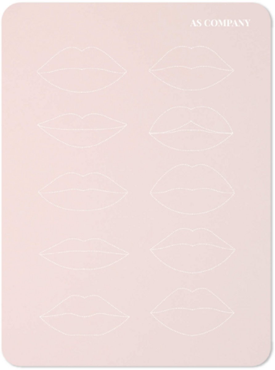 ASCompany Latex Cyber Skin for practicing (lips) 6 pieces