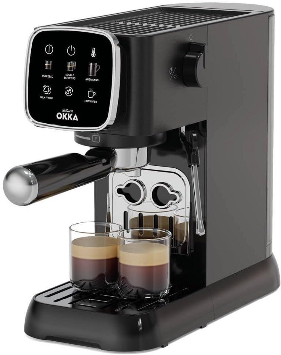 Halfautomatische espressomachine voor Espresso, Americano en Melkkoffie