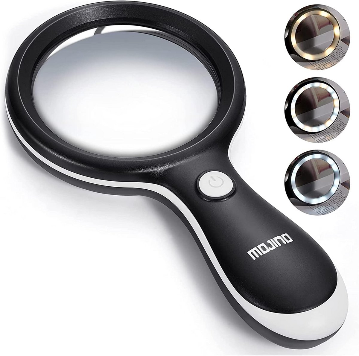 Handvergrootglas met 18 LED-licht en 3 Modi voor Lezen en Hobby's