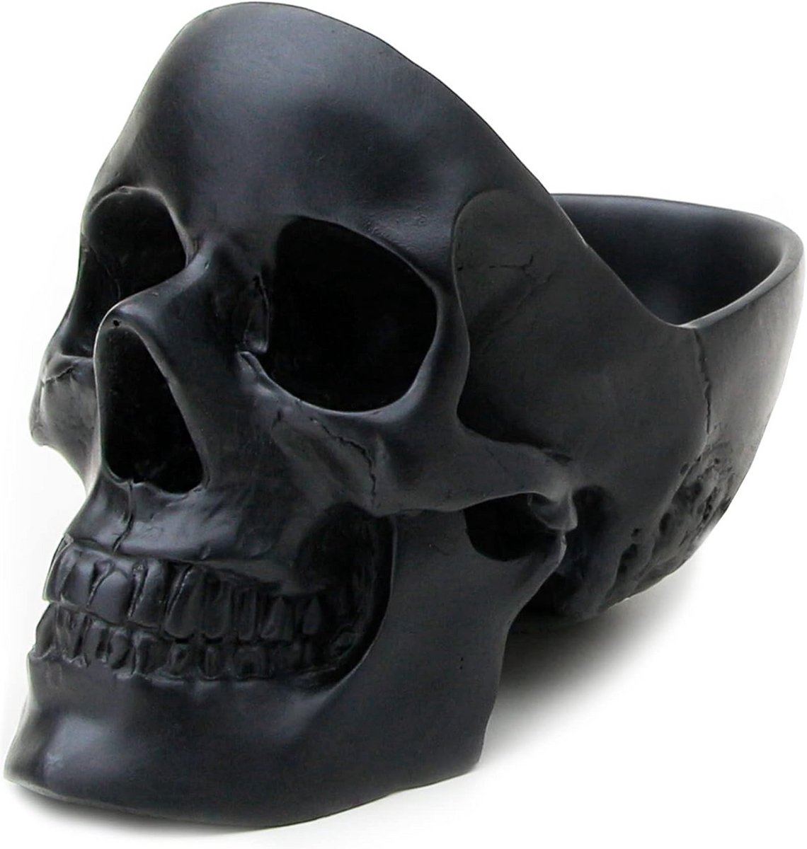 Decoratieve Schedel Opbergbak voor Sleutels en Sieraden - Gotische Thuisaccessoire