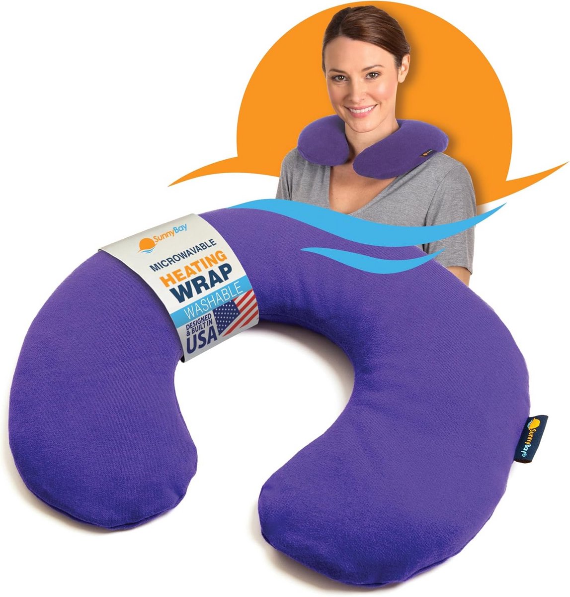 Verwarmbaar Nek- en Schouderkussen voor Warmte & Koud Therapie | Verlichting Spierpijn