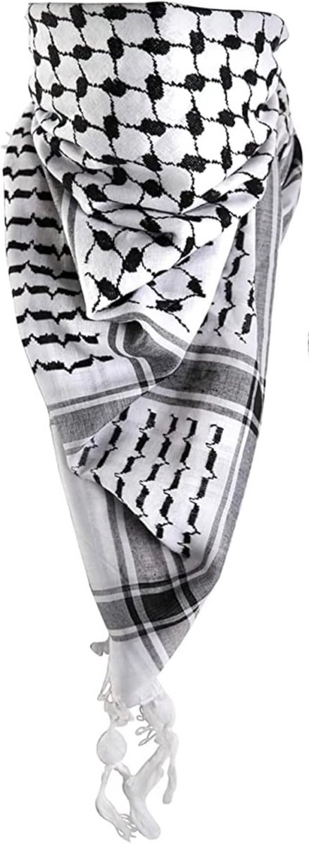 Traditionele Vierkante Woestijnsjaal Shemagh Palestijnse Keffiyeh
