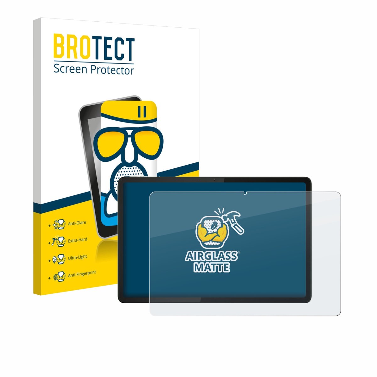 BROTECT - Screenprotector voor Lenovo Tab K11e - Folie Beschermfolie Beschermglas matte
