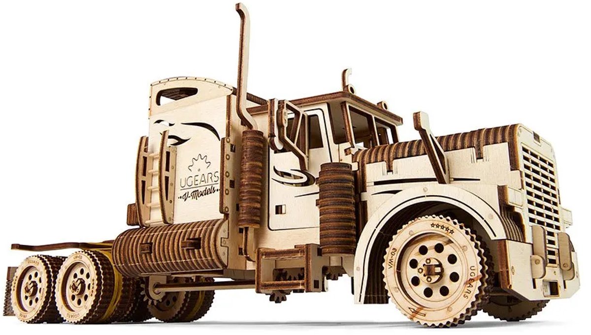 UGEARS Houten 3D Model - Heavy Boy Truck — afbeelding 9