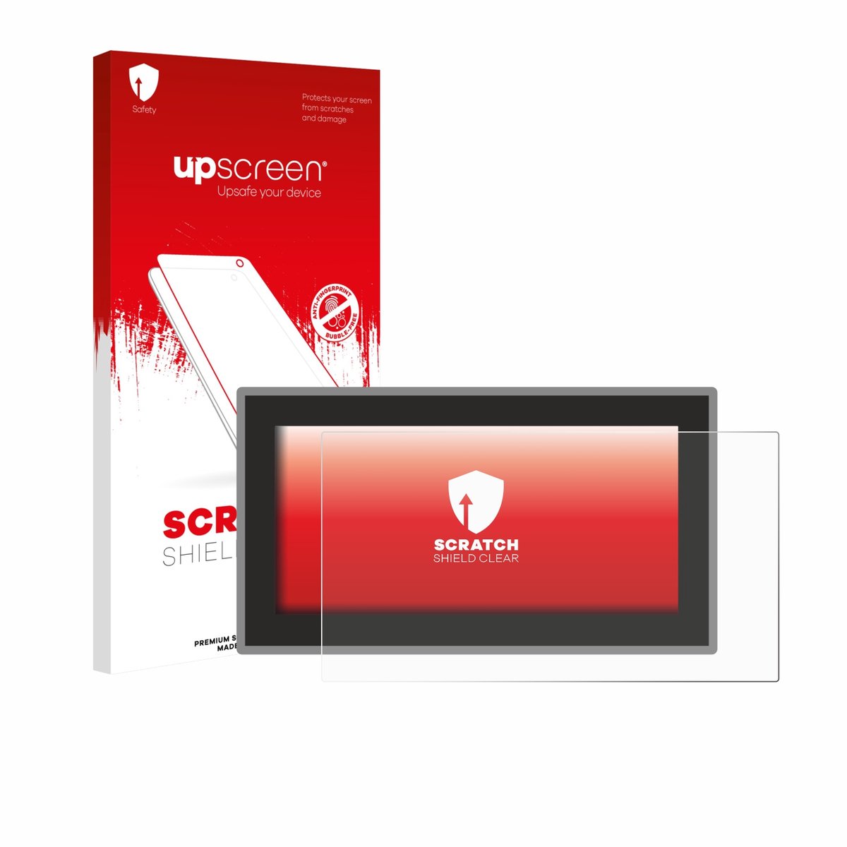 upscreen - Screenprotector voor Renault Captur 2015-2016 - Folie Beschermfolie transparant