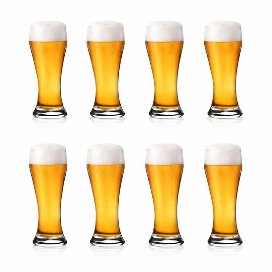 Secret de Gourmet Bierglazen set - pint glazen/bierpullen/bierglazen op
