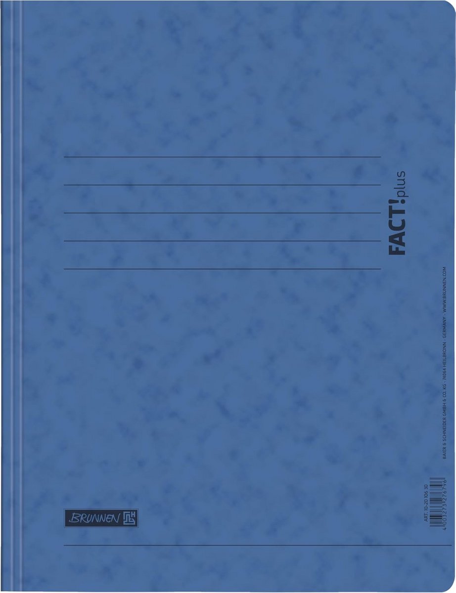 Snelmappen A4 Karton Quickrelease Systeem Blauw