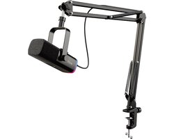 LeeuwenChoice® XLR Podcast Microfoon – USB Aansluiting – Met Statief – Gaming & Streaming Microfoon – Met Pop Filter & Shockmount