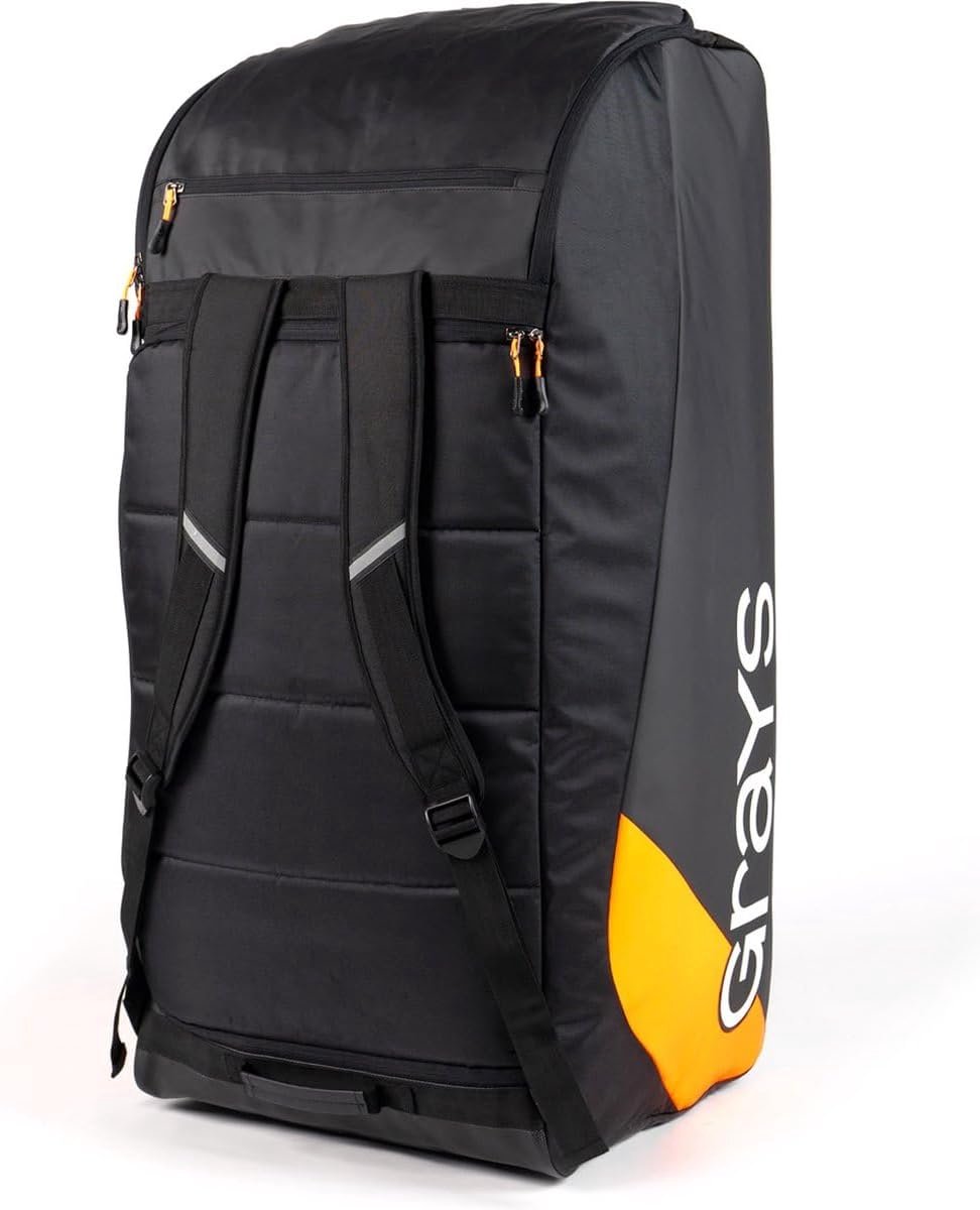 Grote Hockey Keepers Duffle Tas - Waterbestendig - Zwart/Oranje