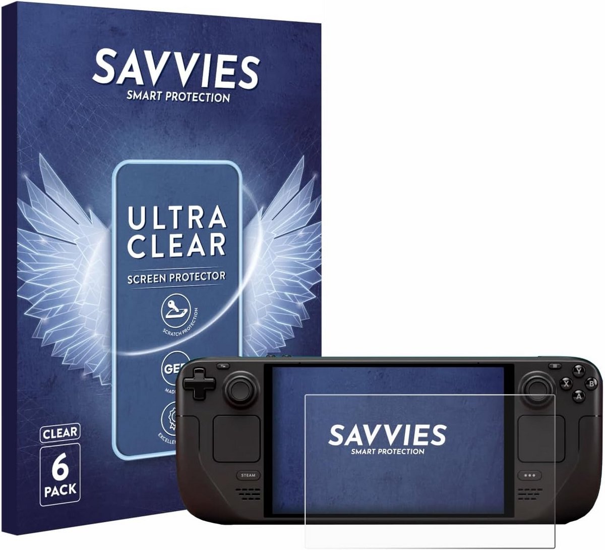 Ultraheldere screenprotectors voor Valve Steam Deck OLED (6 stuks)
