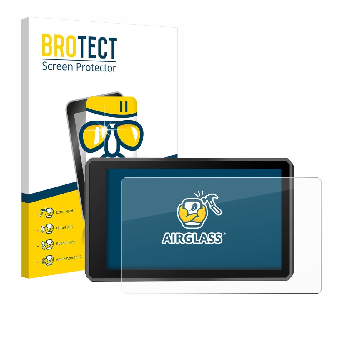 Screenprotector voor Garmin zumo XT3 4.7" Beschermglas transparant