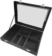 Set van 2 houten gordijnroede muurbeugels (D28 mm) Nils Beige Vernis