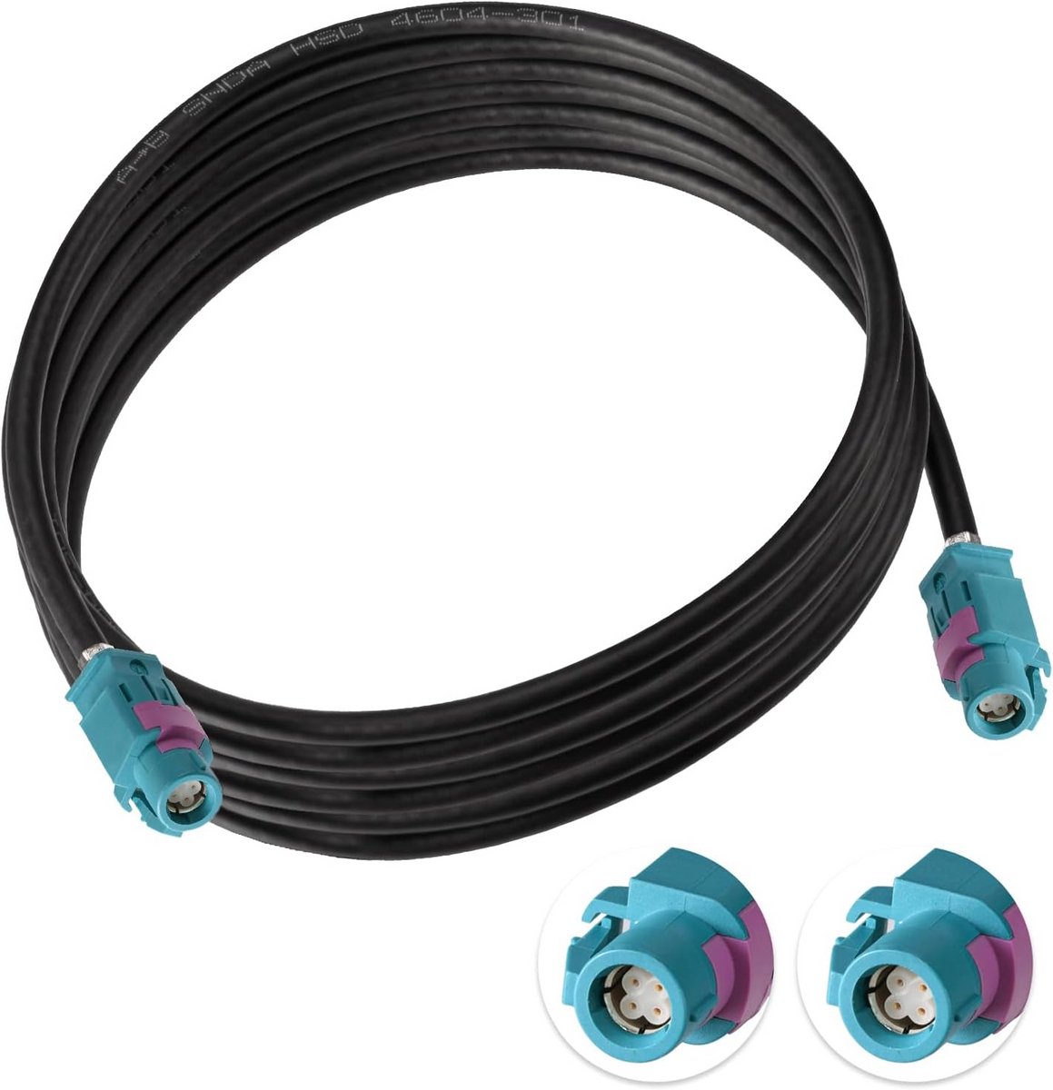 HSD LVDS Z Verbindingskabel 4-aderig voor Achteruitrijcamera Navigatie Auto Audio Video