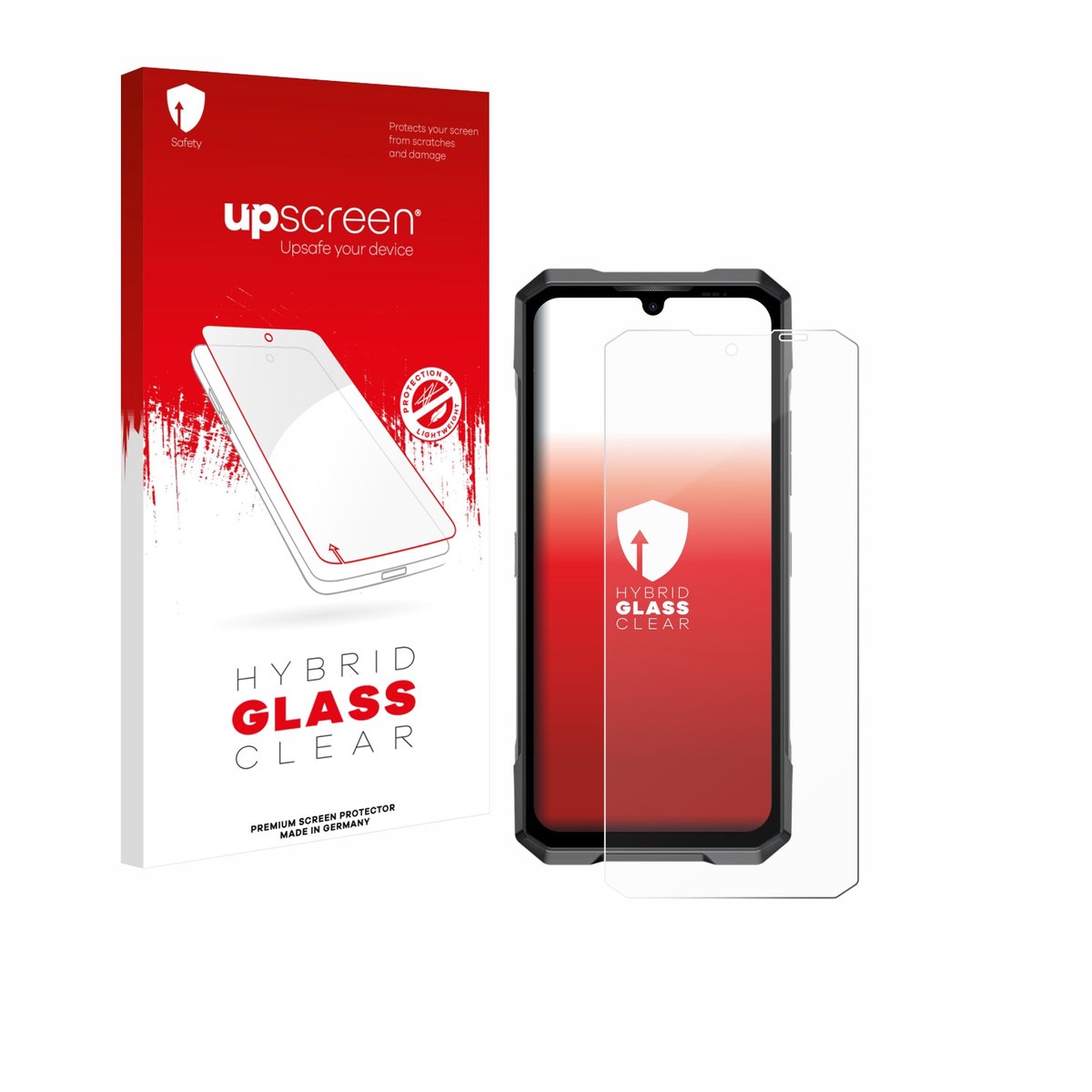 upscreen - Screenprotector voor Doogee Blade GT Pro - Folie Beschermfolie Beschermglas transparant