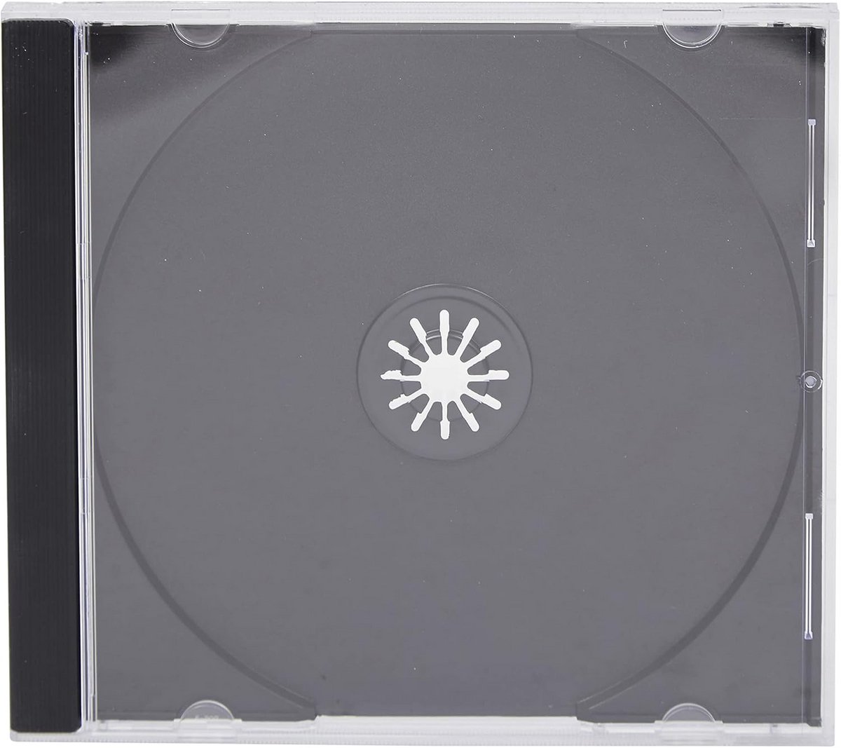 Set van 25 Stuks CD DVD Jewel Cases 10.4mm met Zwarte Binnenbak