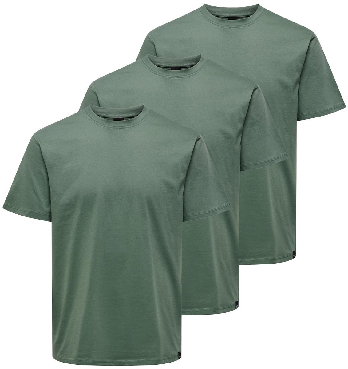 Only & Sons Heren t-shirt 3 pack MAX