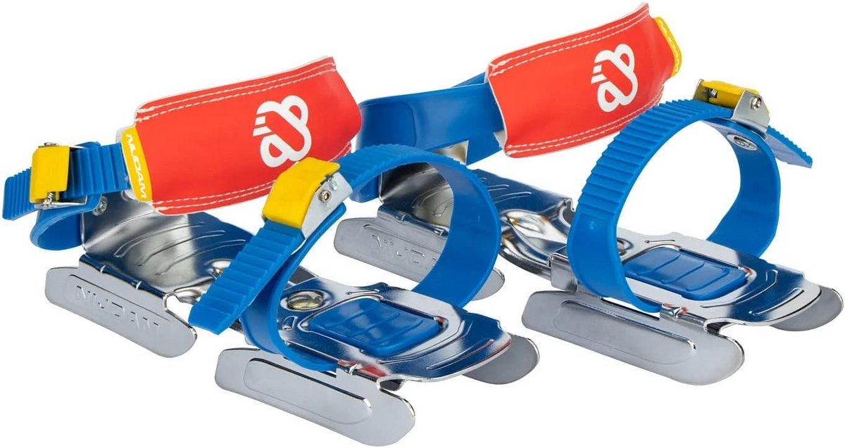 Verstelbare Glij-ijzers Blauw - Maat 24 t/m 34 - Voor Volwassenen en Kinderen