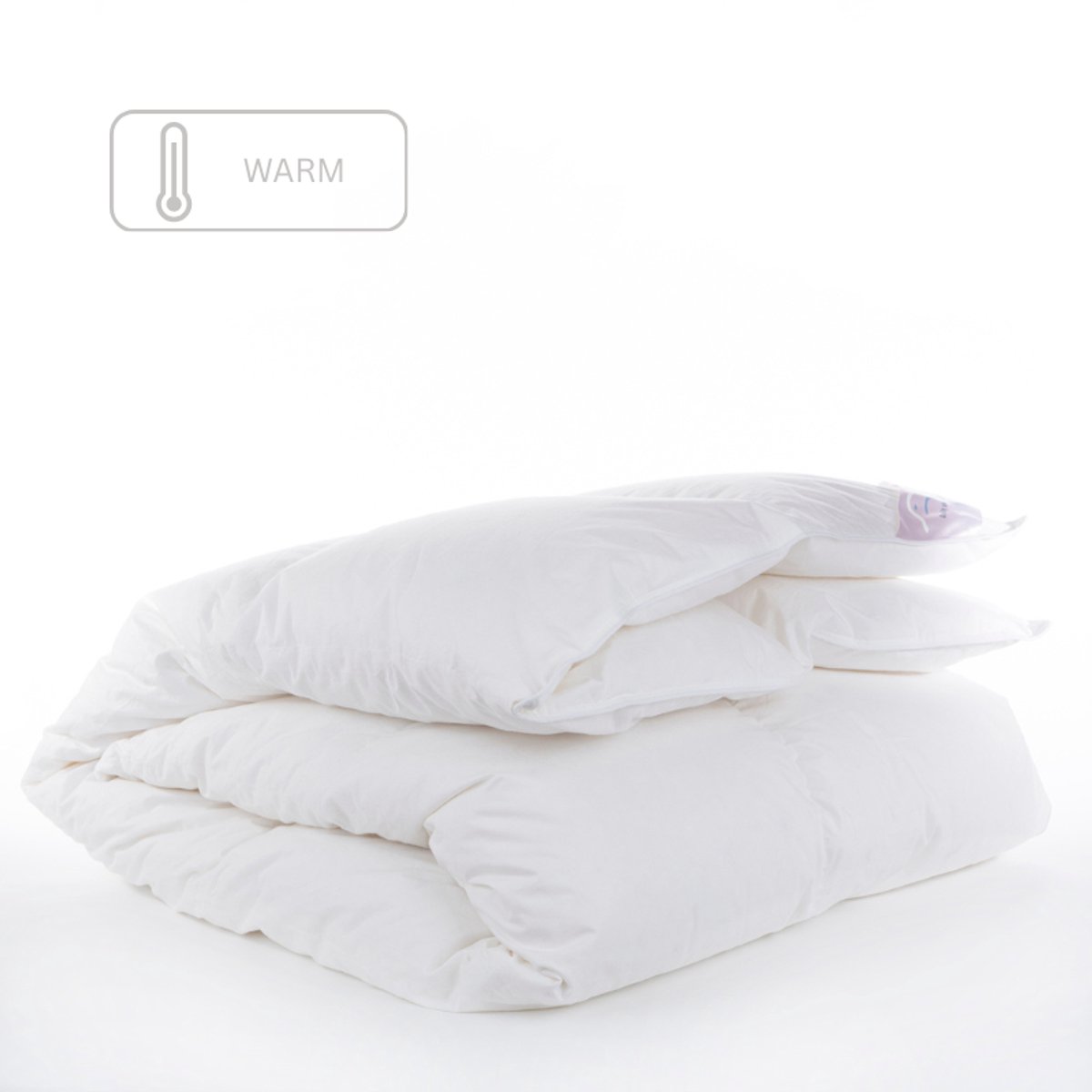 Bjorn® Aurora Warm 140x220 - Dekbed - 100% Dons - Winter 140x220 - Eenpersoons Dekbed - Comfort en Ademend - Natuurlijke Wilde Eendendons - Anti Allergie Dekbed - Winter - Wasbaar - Warm - OEKO-TEX®