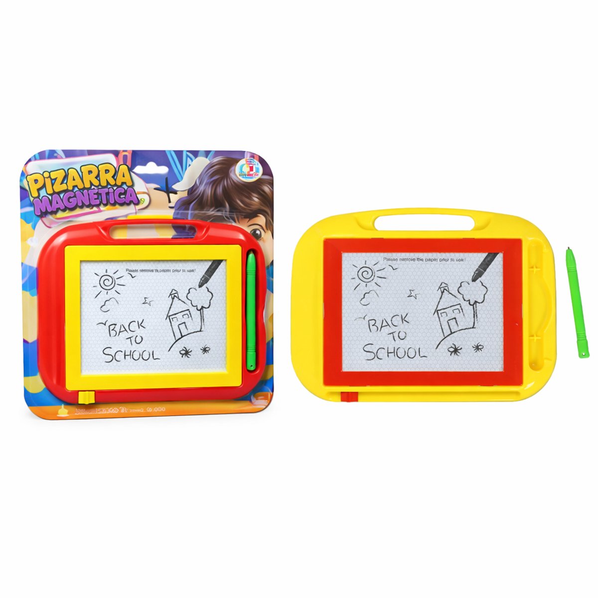 EasyMart Magnetisch Tekenbord – Schrijf- & Wisbord voor Kinderen – Inclusief Pen – Educatief Speelgoed