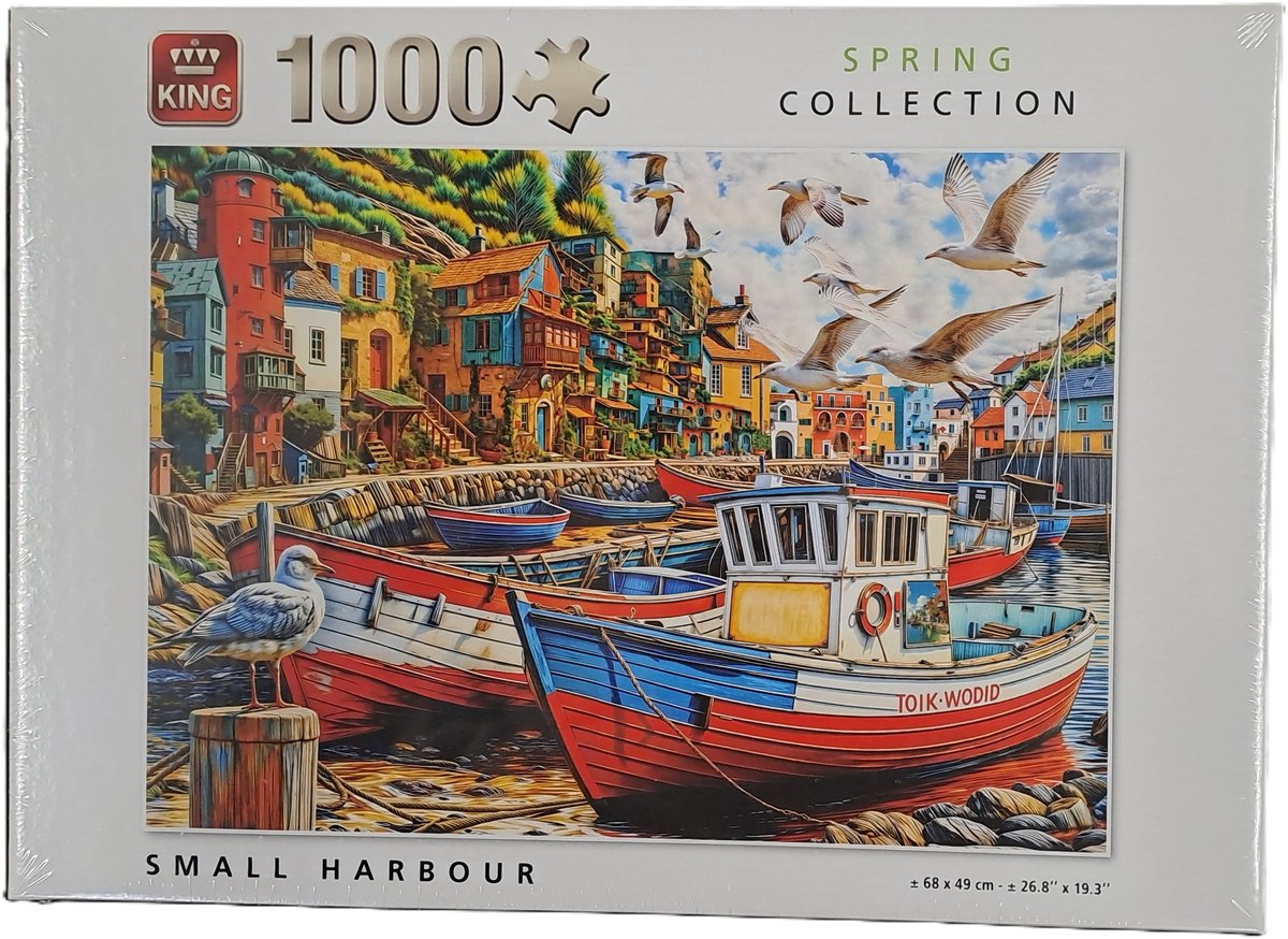 KING Puzzel Small Harbour 1000 stukjes
