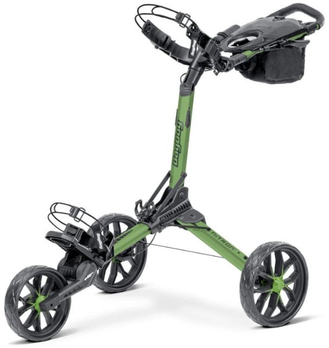 BagBoy Nitron golftrolley groen/zwart