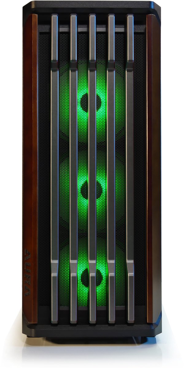 BitBull Ryzen 5 5500 Gaming PC met Echt Walnoot Hout - RTX - afbeelding 3