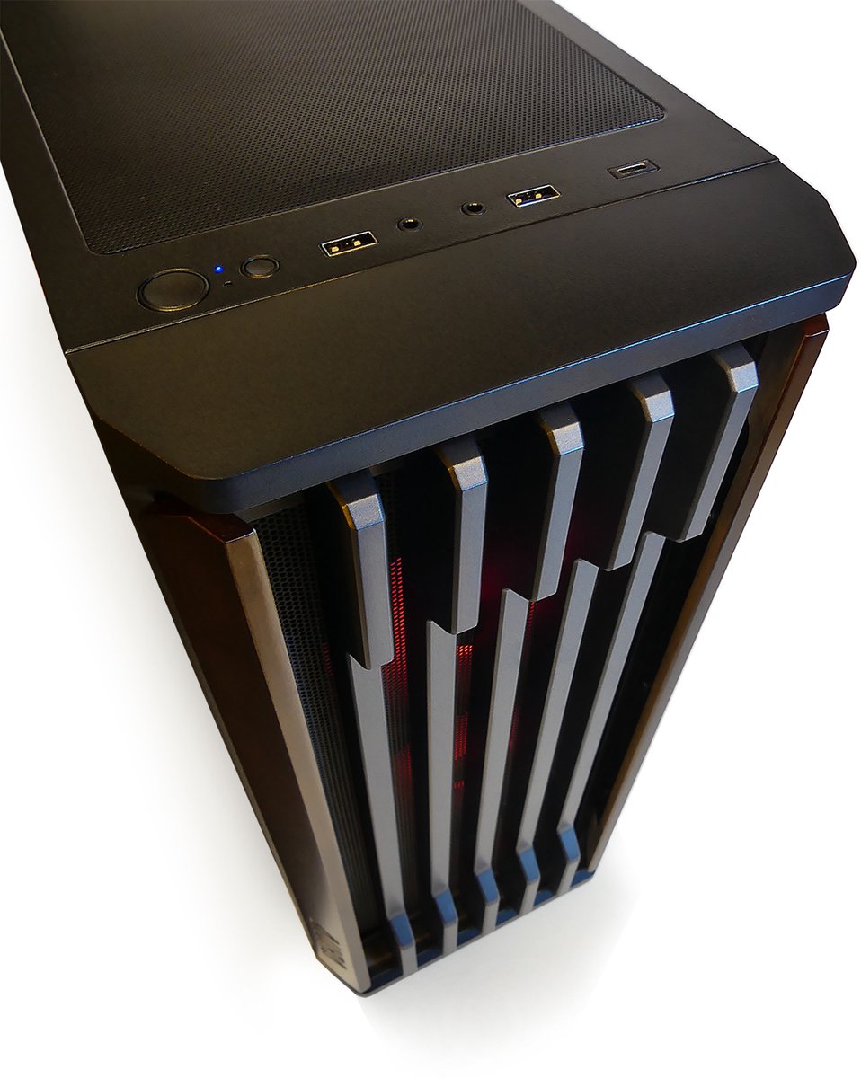 BitBull Ryzen 5 5500 Gaming PC met Echt Walnoot Hout - RTX - afbeelding 2