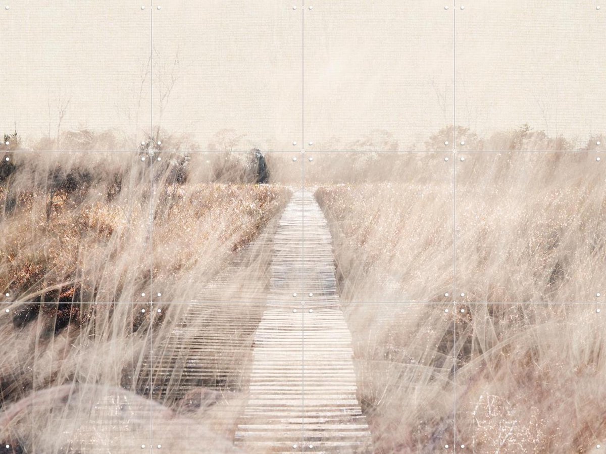 IXXI Dutch Landscape, Photolovers - 80 x 60 cm - Gratis ophangtool - Grote wanddecoratie en posters - Fotografie, Impressionisme, Woonkamer