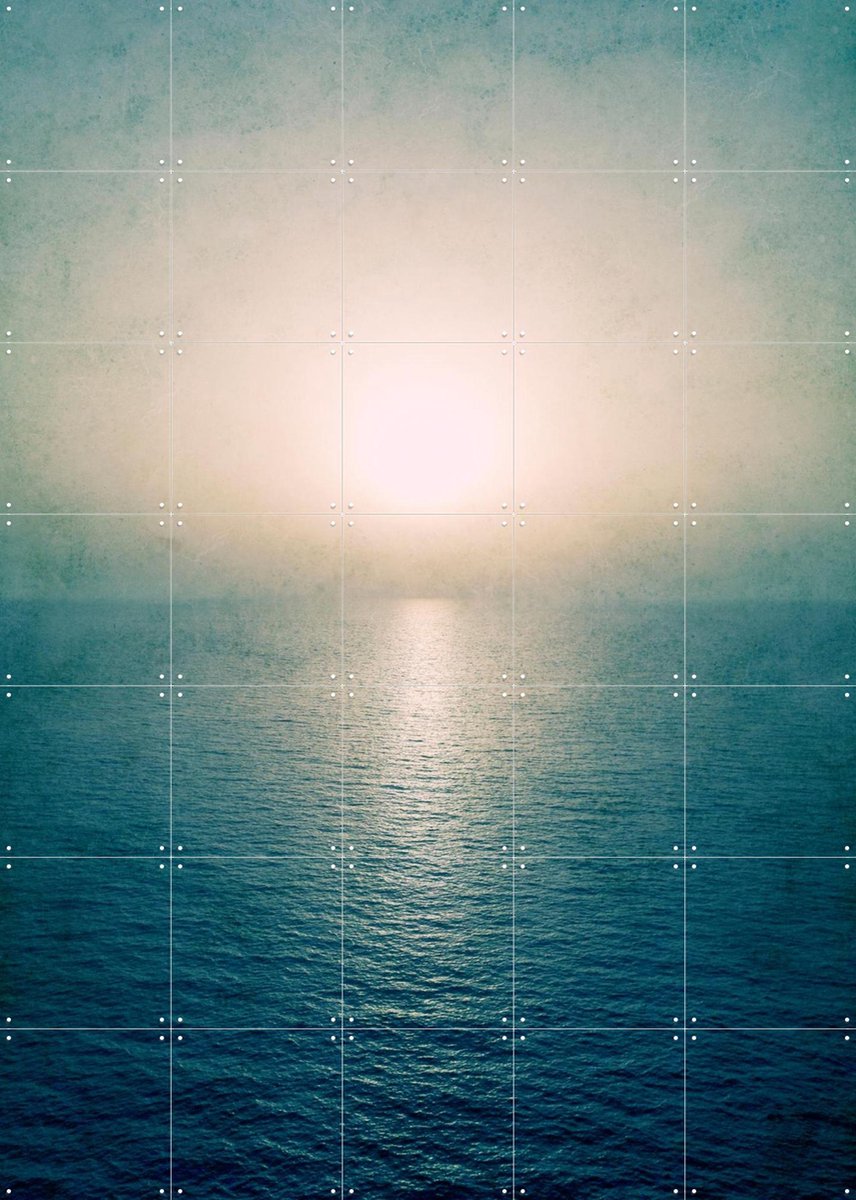 IXXI Oceanic, Angelo Cerantola - 100 x 140 cm - Gratis ophangtool - Grote wanddecoratie en posters - Fotografie, Minimalisme, Slaapkamer, Mancave
