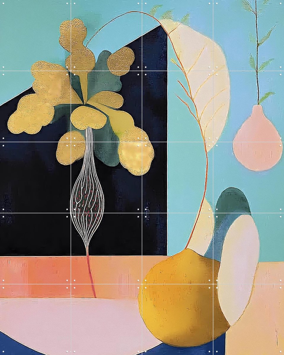 IXXI Peel of Reality, Artclaud - 80 x 100 cm - Gratis ophangtool - Grote wanddecoratie en posters - Abstract, Kleurrijk, Illustraties, Gemengde