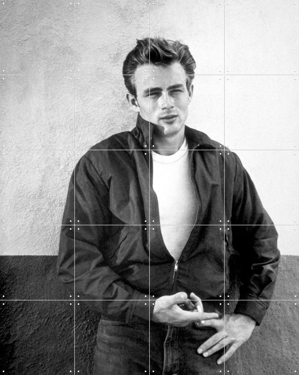 IXXI Rebel without a cause, Bridgeman Images - 80 x 100 cm - Gratis ophangtool - Grote wanddecoratie en posters - Vintage, Fotografie, Woonkamer