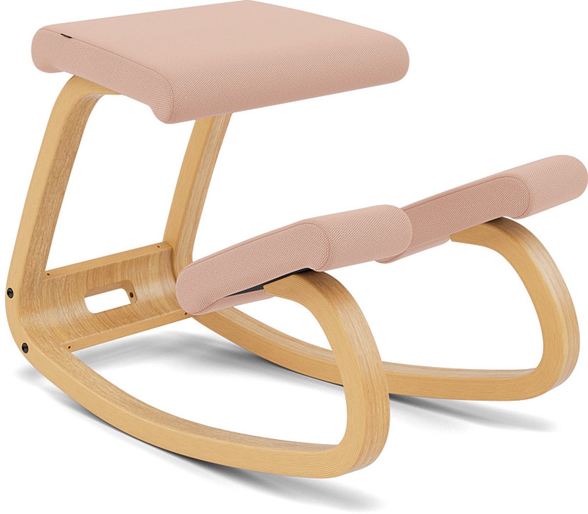 Varier Stokke Variable balans kniestoel Zalmroze/Lichtbruin Tonal