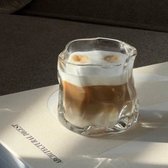 Art Deco cocktailglazen, highballglazen, set van 8, geribbelde glazen, drinkglazenset, unieke glaswerk, drankjes, ijskoffie, ideaal voor whisky, bier, sap, water