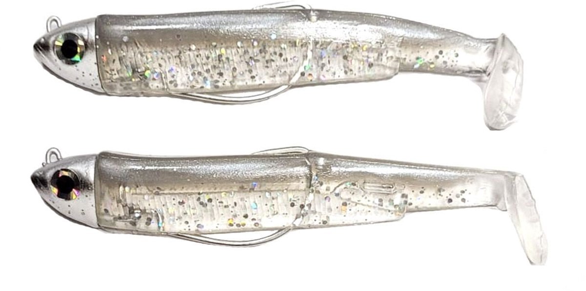Fiiish Black Minnow Double Combo Shore Dutch Silver Flash No. 3 (120) - 12g Dutch Silver Flash