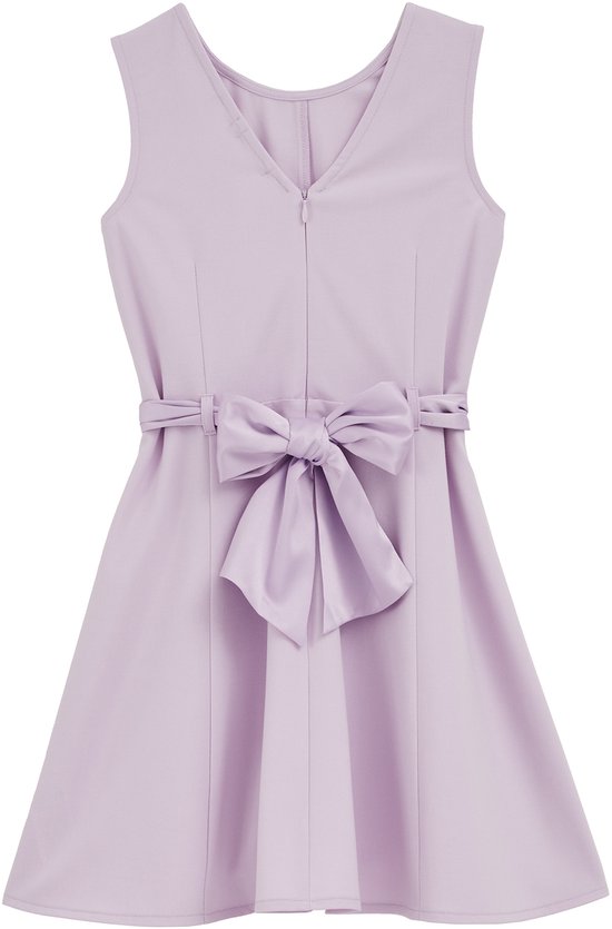 WE Fashion Meisjes jurk met strikdetail