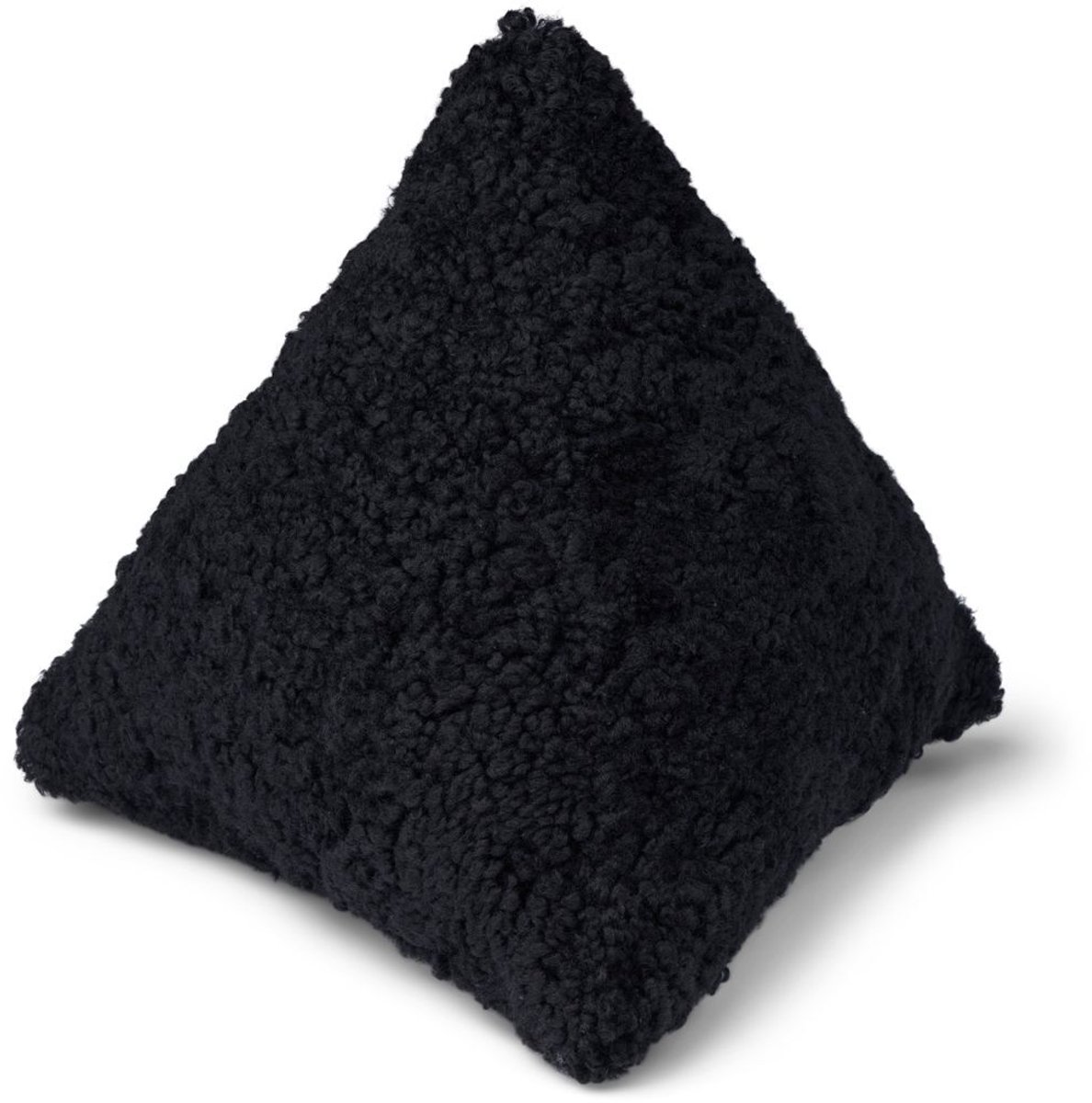Sheepskin House Hematiet Kussen - 35x35x35 cm Black