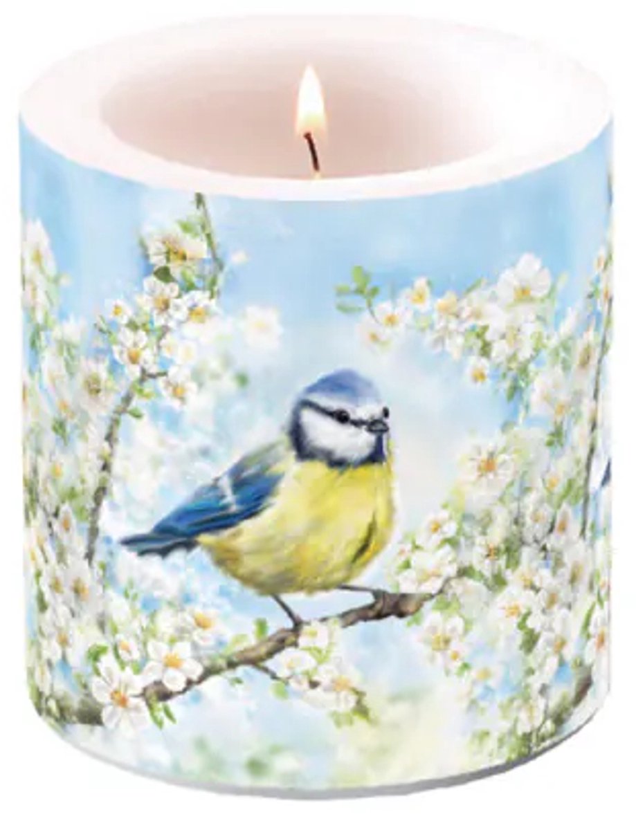 Ambiente Kaars - Small - Blossom White Wit