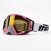 THOR® – Premium Crossbril - Skibril – Antikras Lens - UV-bescherming – Unisex – Roze