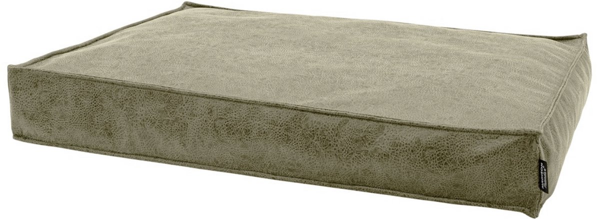 Hondenlounge ca.100x68x15cm Leather look sand