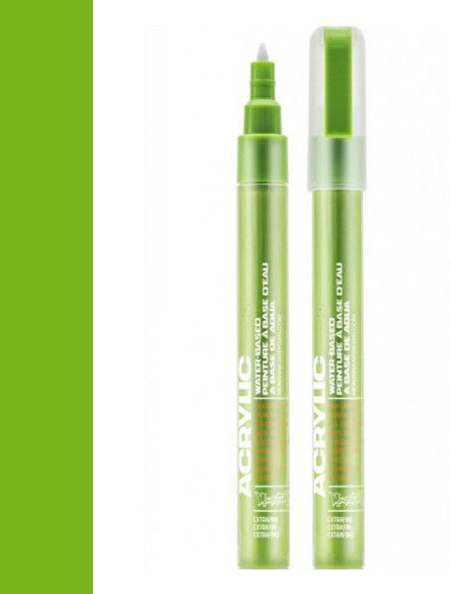 Montana ACRYLIC Marker 0.7 mm Shock Green Light