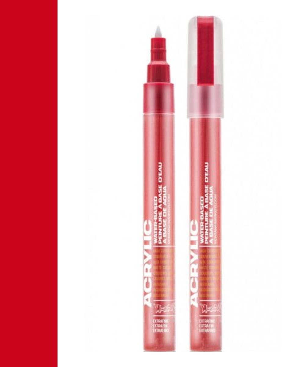 Montana ACRYLIC Marker 0.7 mm  Shock Red