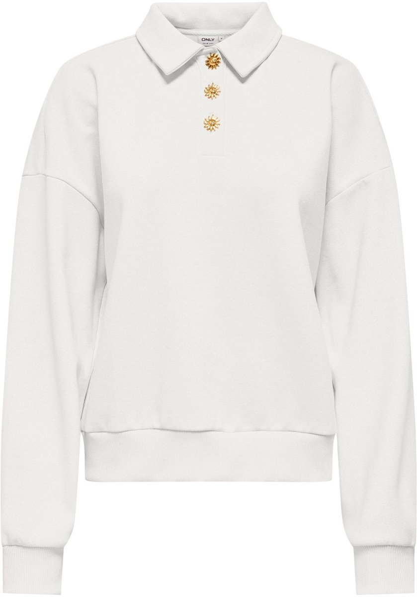 ONLY - ONLAGNES L/S POLO CS PR SWT Dames Trui