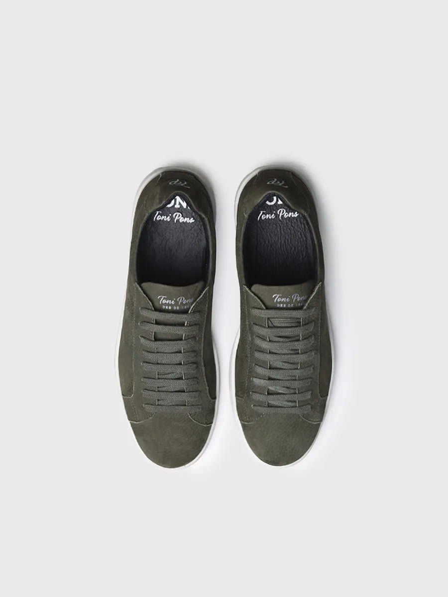 Vetersneakers voor heren van nubuck leer | DALMAU