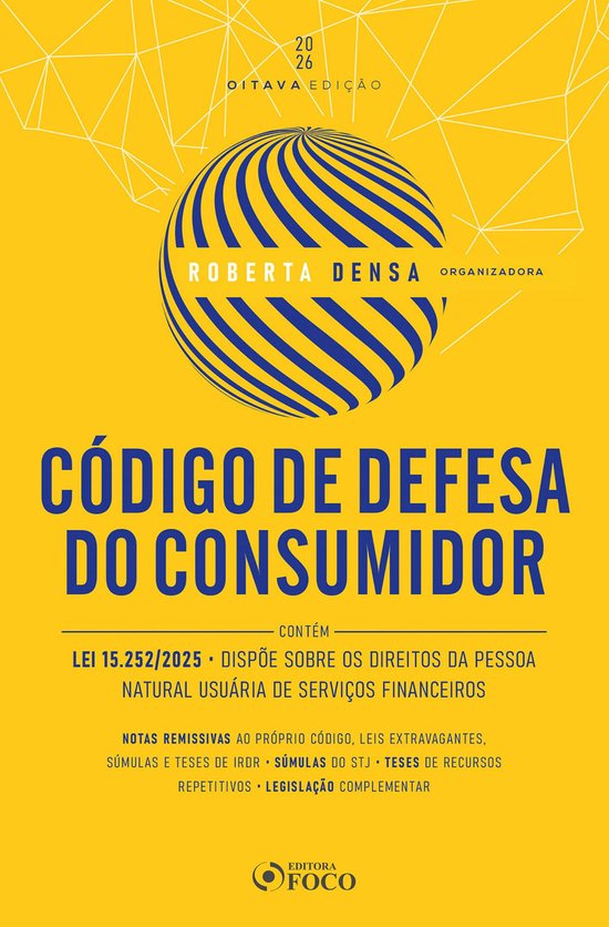 Código de defesa do consumidor - 8. ed. -2026. - cover