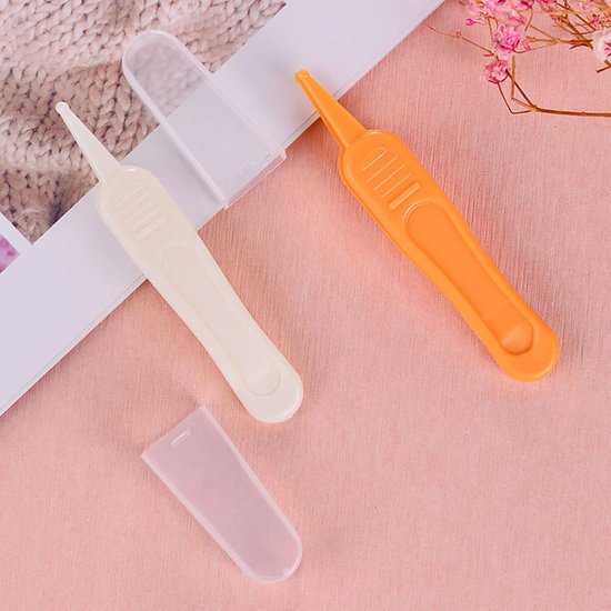 5 neusclips voor baby's, met ronde kop, veilig en betrouwbaar, verwijdert neusslijm, reinigt de neusholte, neusverzorgingsset voor pasgeborenen, hygiënische babyproducten. van Merkloos — afbeelding 3