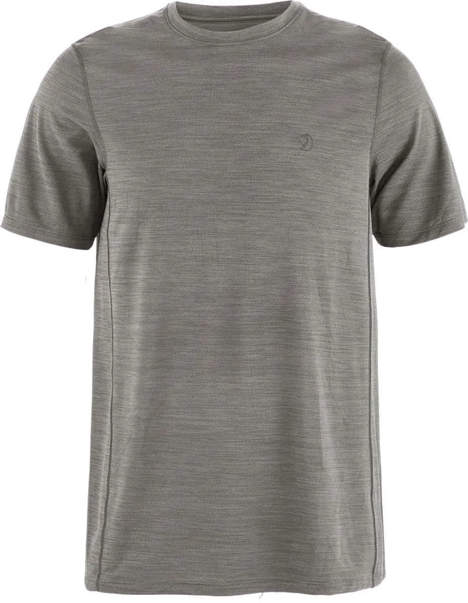 Fjällräven Abisko Lite T-shirt Met Korte Mouwen Grijs L Man