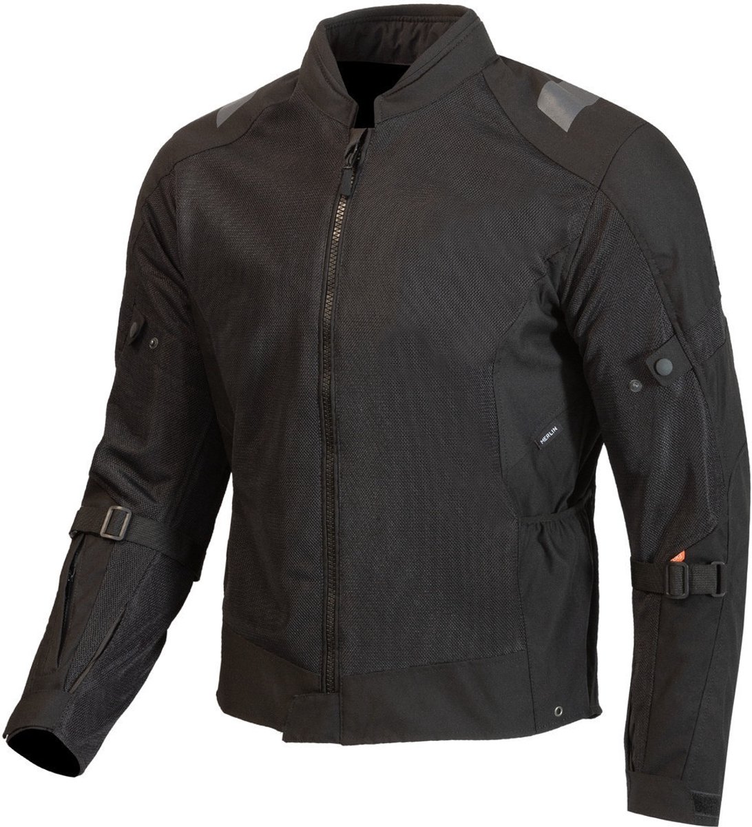 Merlin Taos Air Mesh Stretch Zwart Textiele Motorjas - Jas