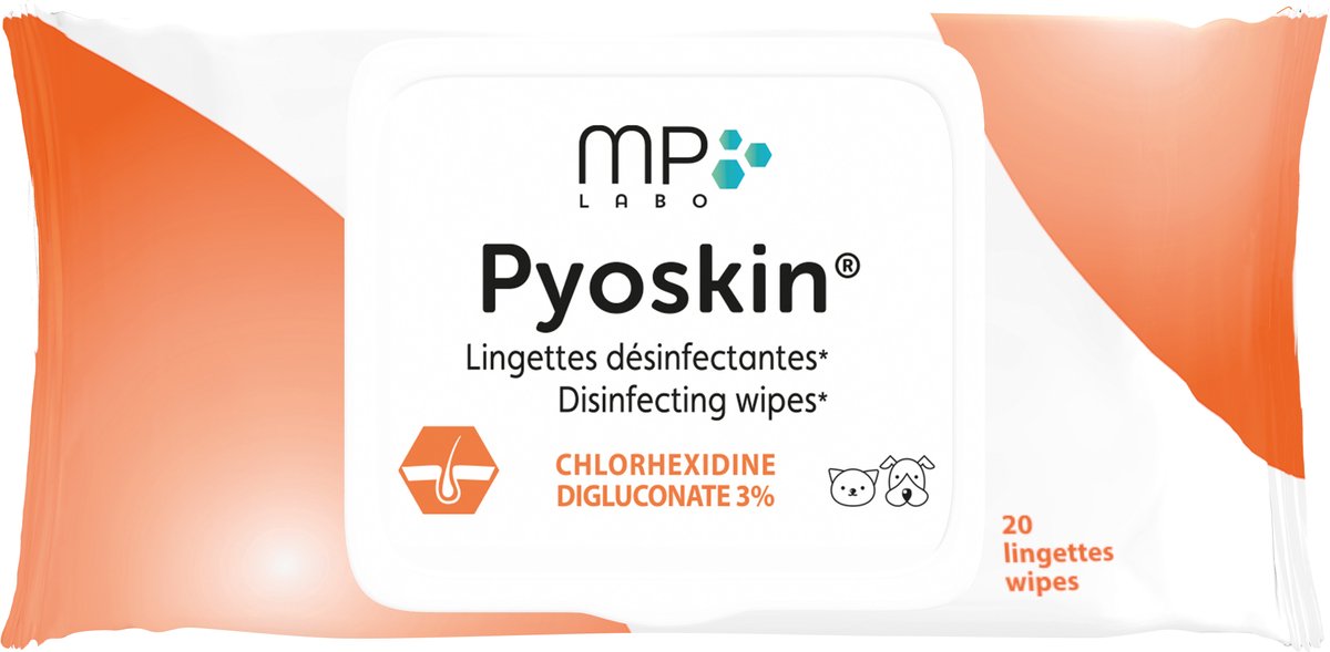 MP Labo Pyoskin 20 vochtige doekjes