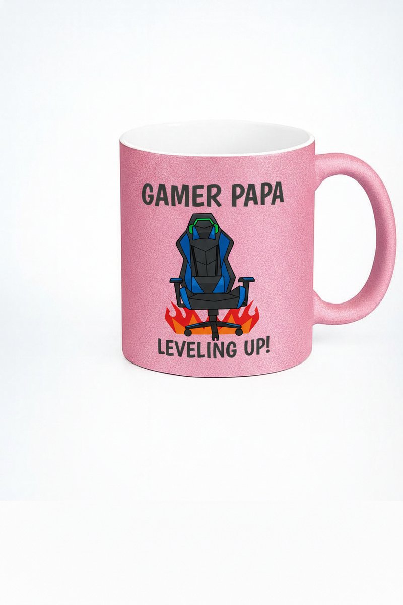 Gamer Papa Mok - Leveling Up Koffiemok voor Gaming Vaders