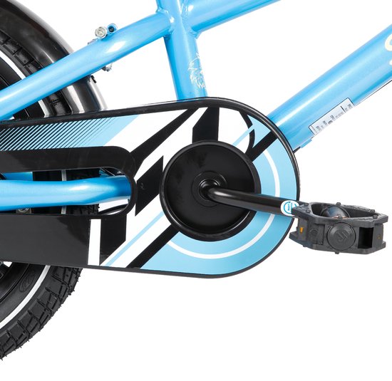 STITCH Totem Jongensfiets - 20 Inch - Kinderfiets voor 7 tot 13 Jaar - Met Zijwieltjes - Blauw - Geschikt voor buitenactiviteiten in de lente van STITCH — afbeelding 4